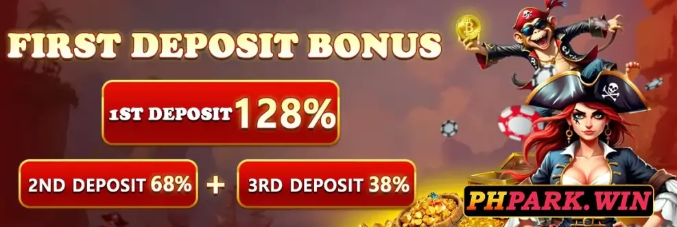 phpark 128% deposit bonus